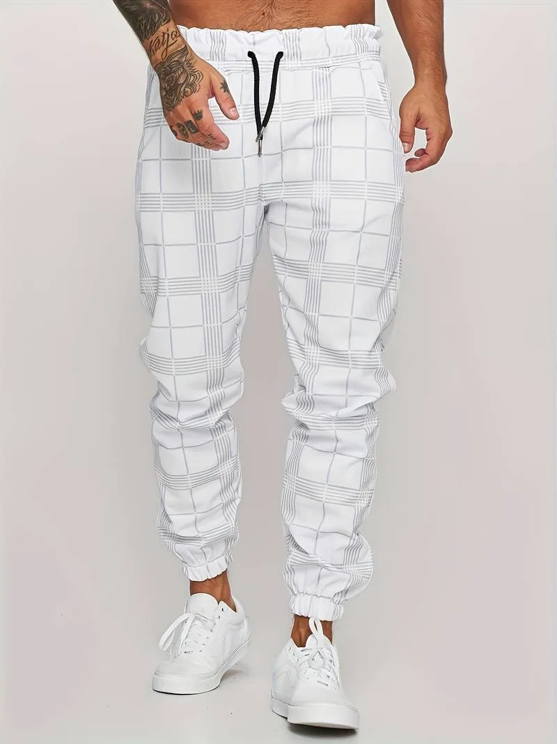 Stefano™ Checkered Sweatpants