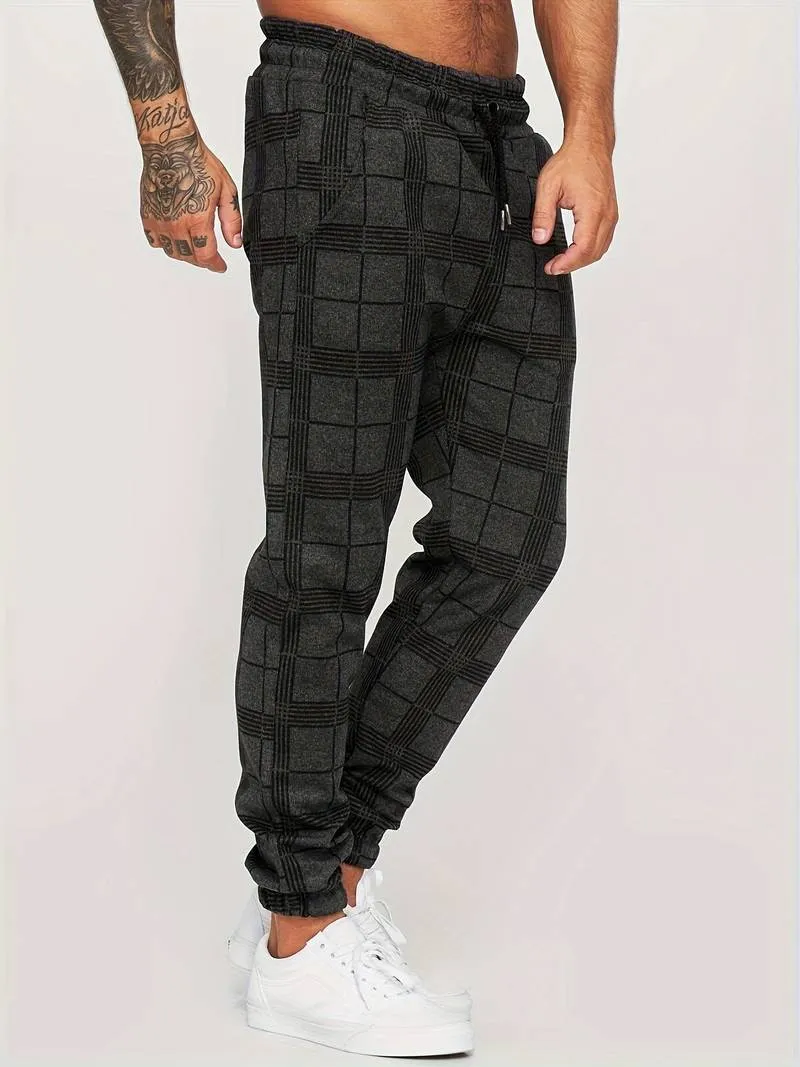 Stefano™ Checkered Sweatpants