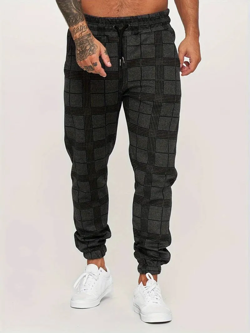 Stefano™ Checkered Sweatpants
