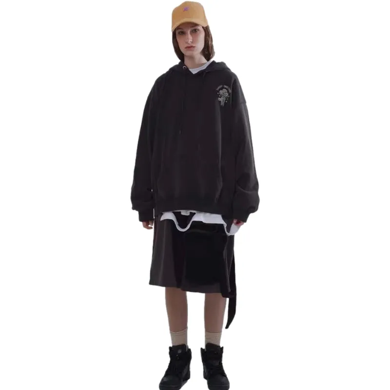 Street Dark Skeleton Graphic Hoodies