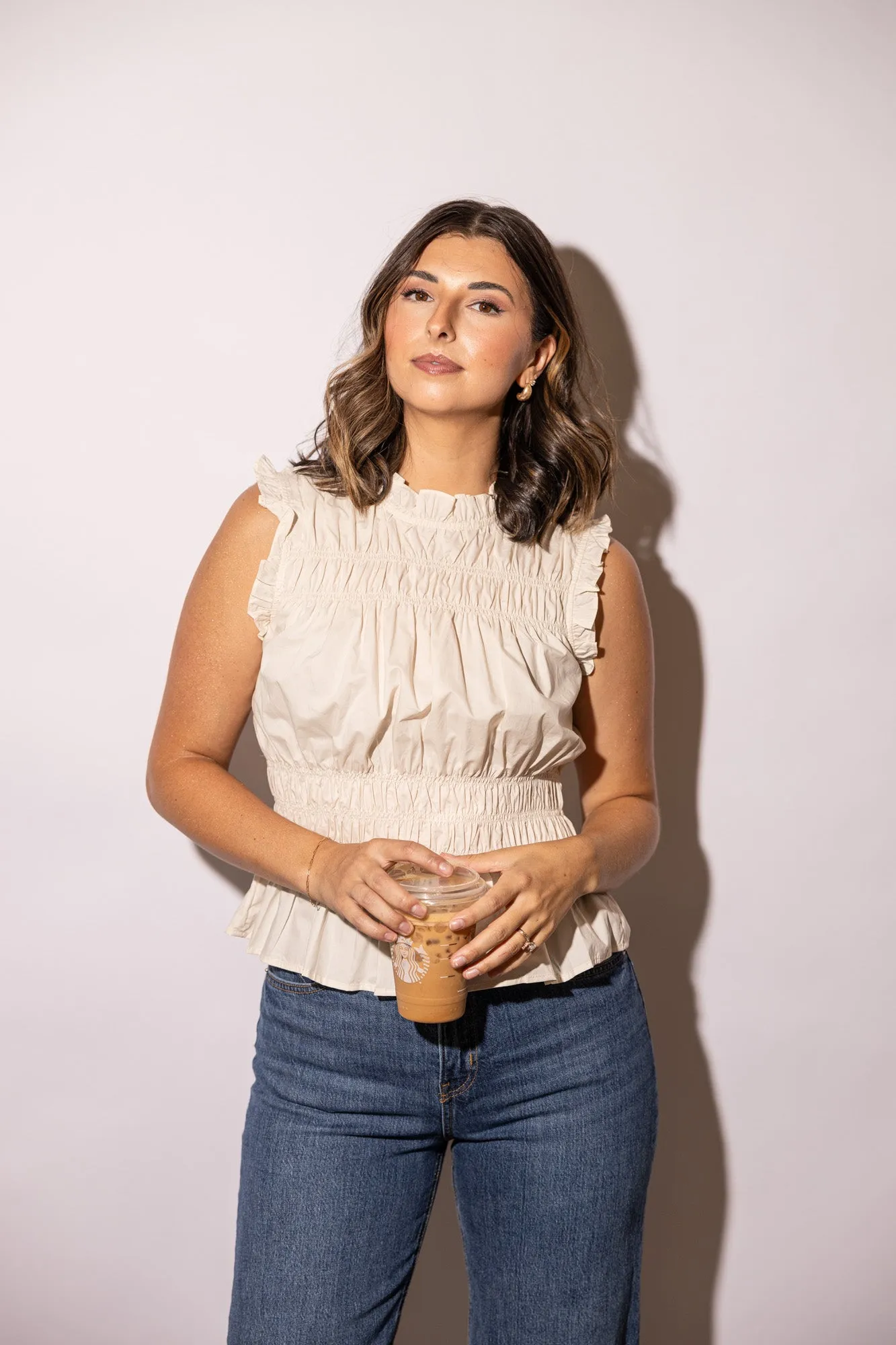 Tara Smocking Top