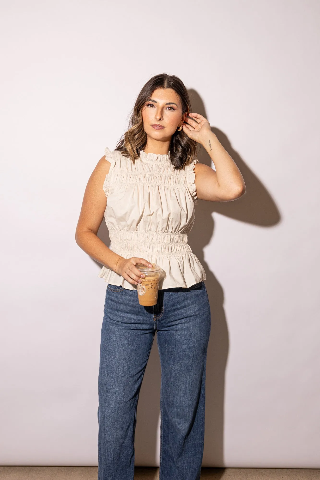 Tara Smocking Top