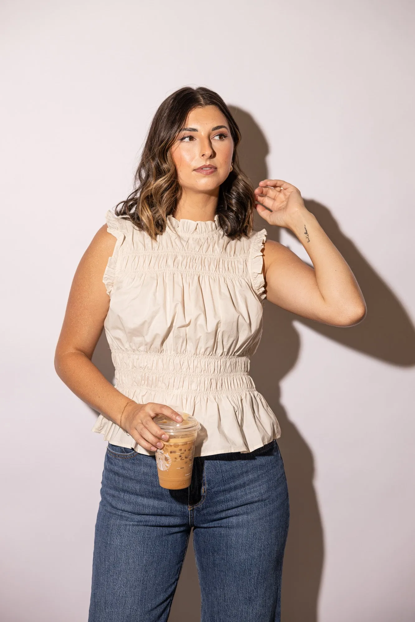 Tara Smocking Top