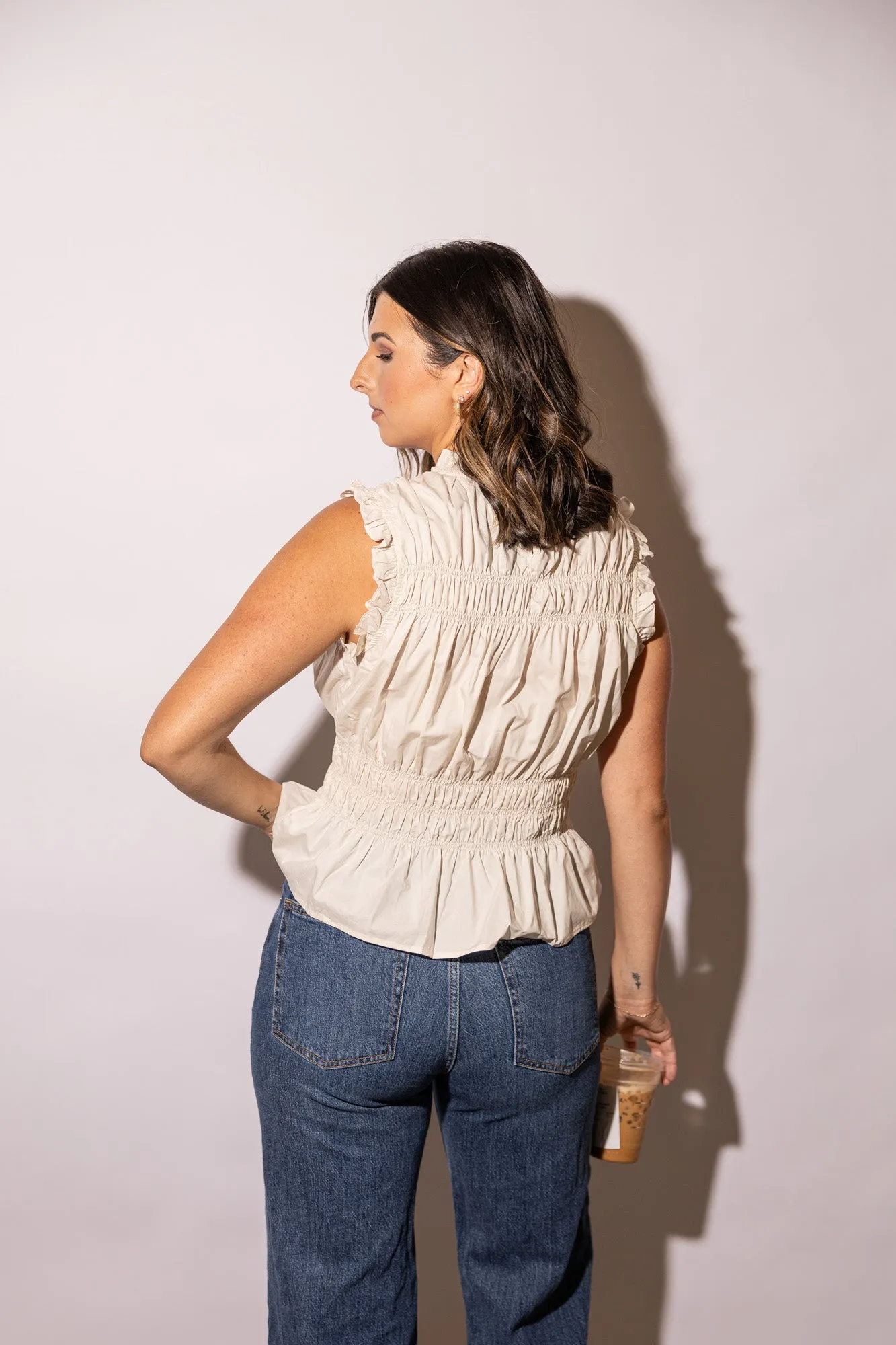 Tara Smocking Top
