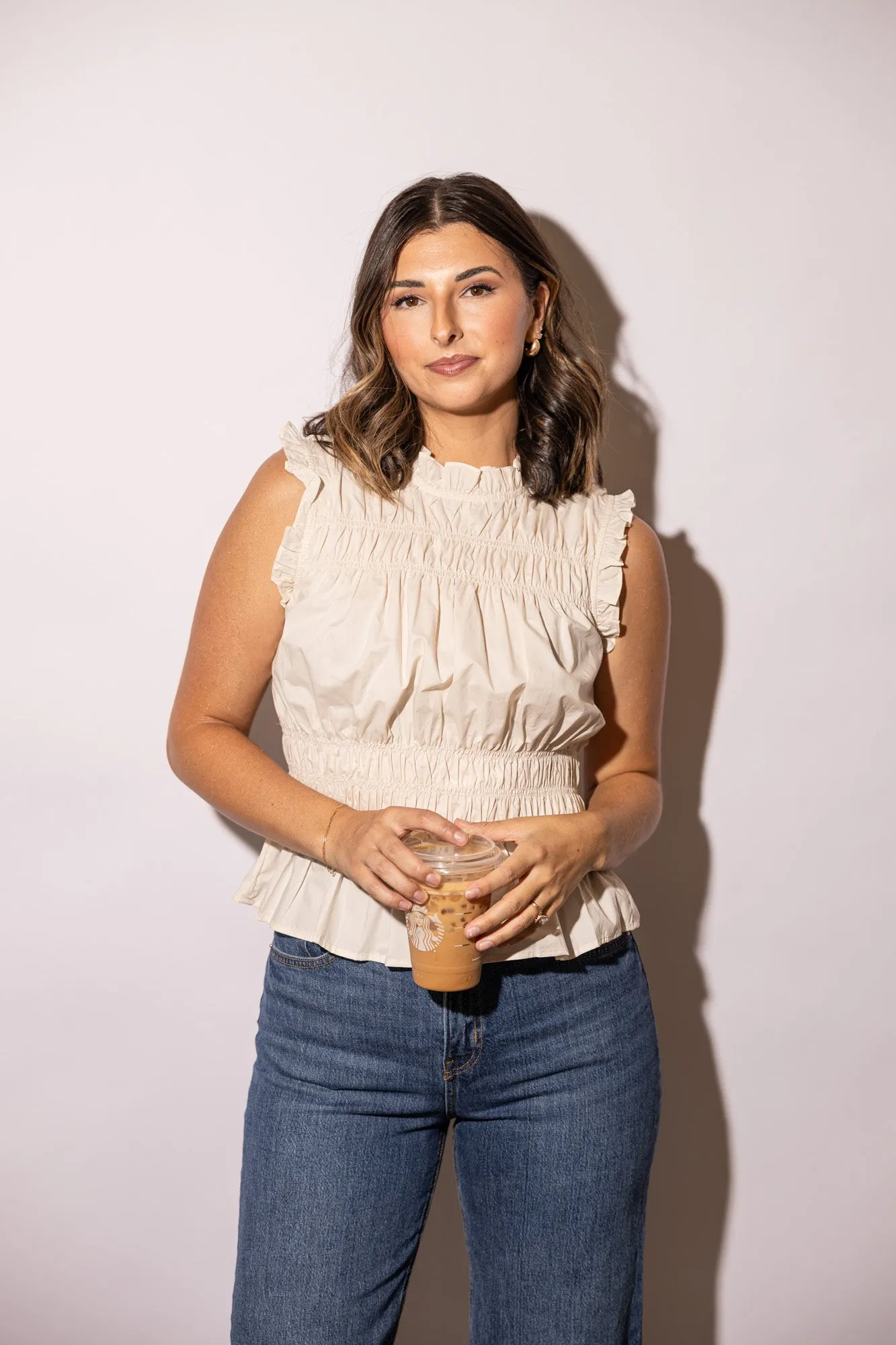 Tara Smocking Top