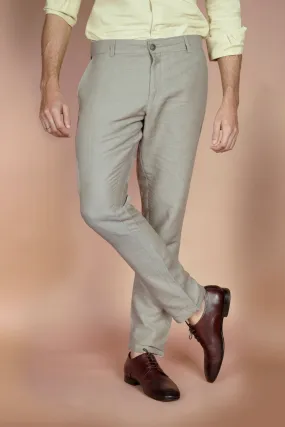 Taupe Linen Trousers