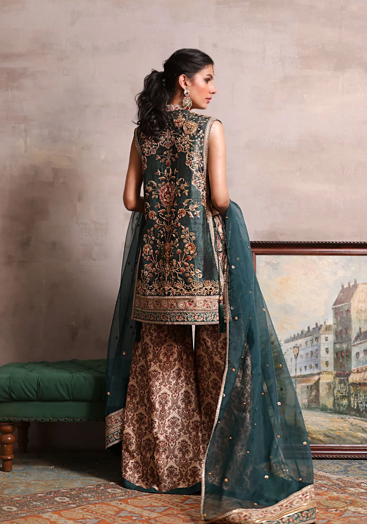 Timeless Pure Sheesha Silk Jacket