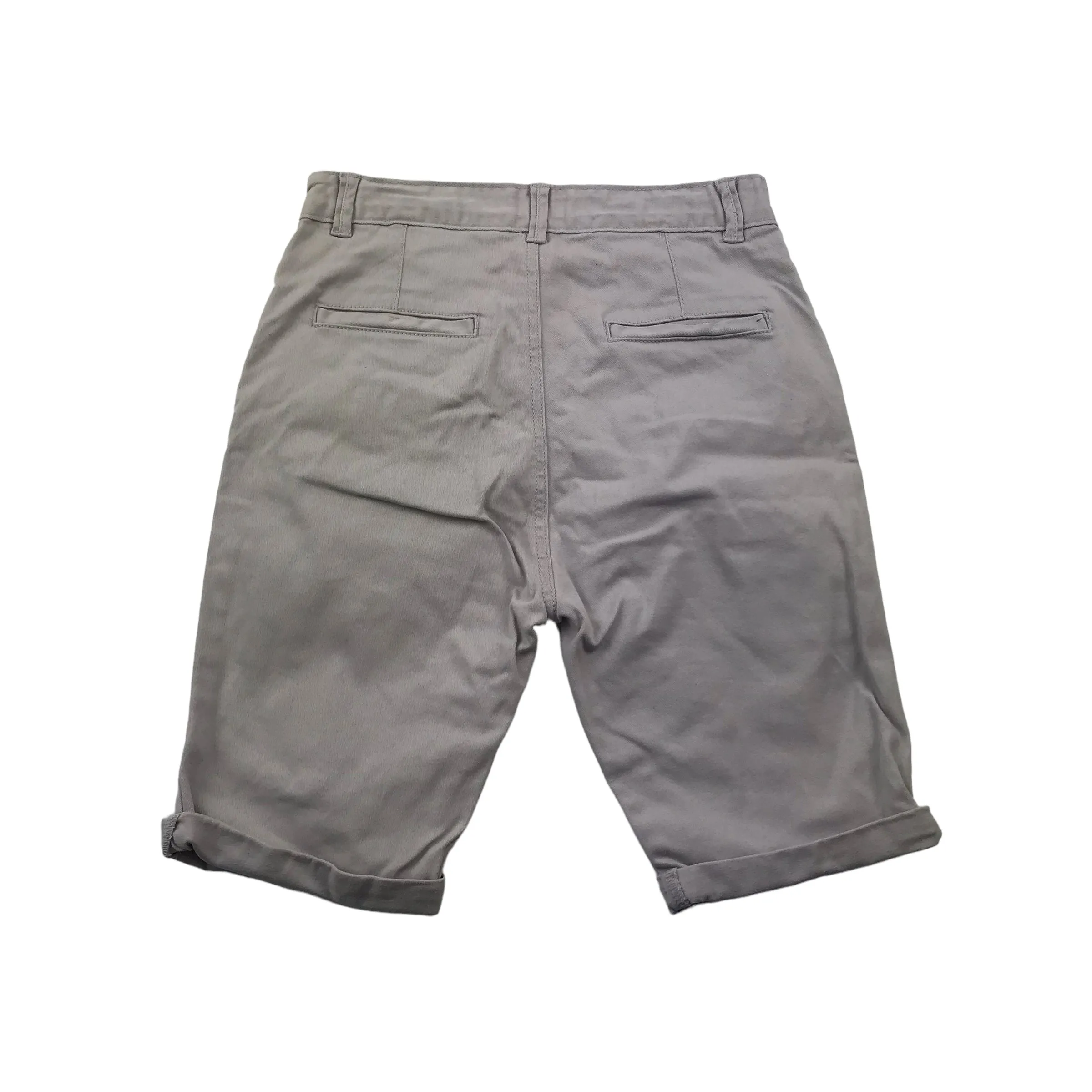 Tu Light Grey Chino Shorts Age 12