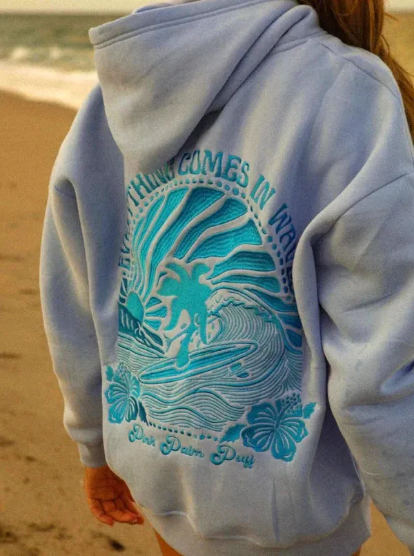 Vibrant Sunset Glow Oversized Hoodie