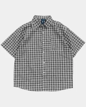 Vic - Bay Check Shirt - Ink Navy