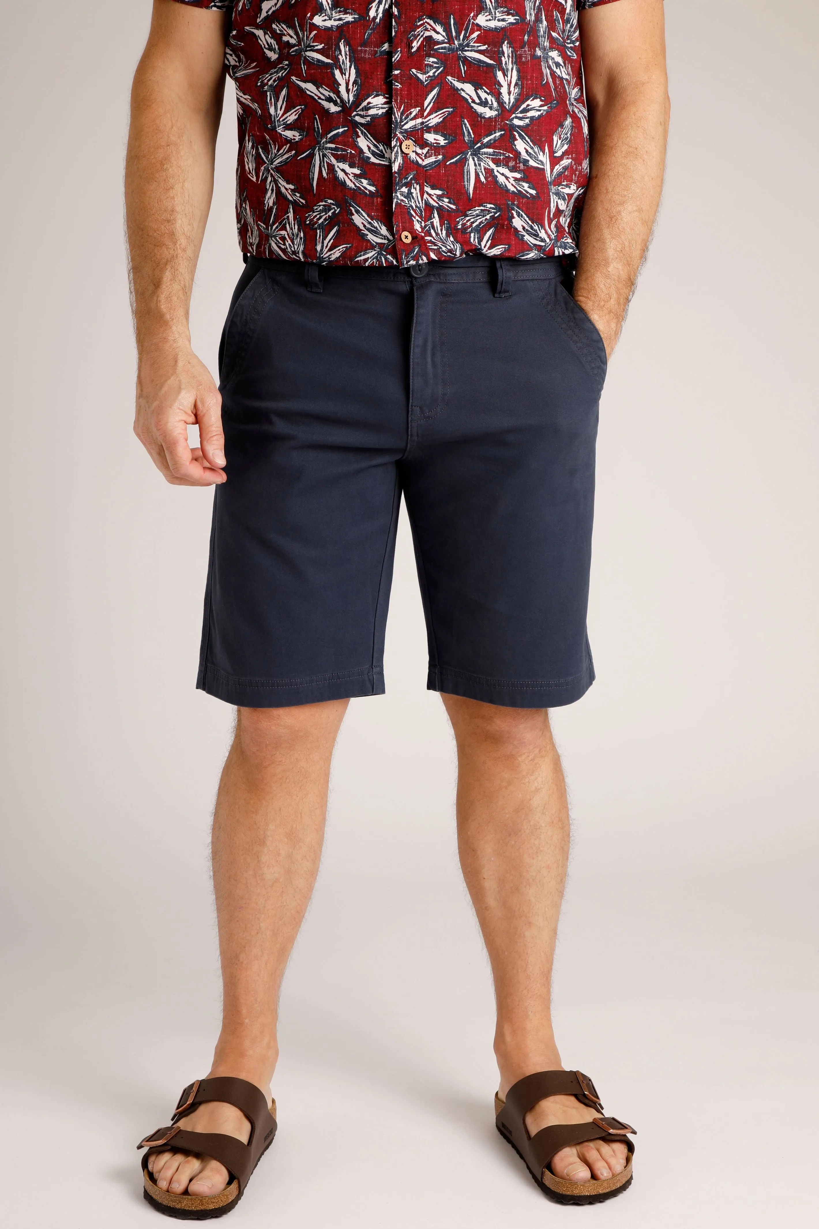 Weird Fish  Rayburn Shorts- Navy