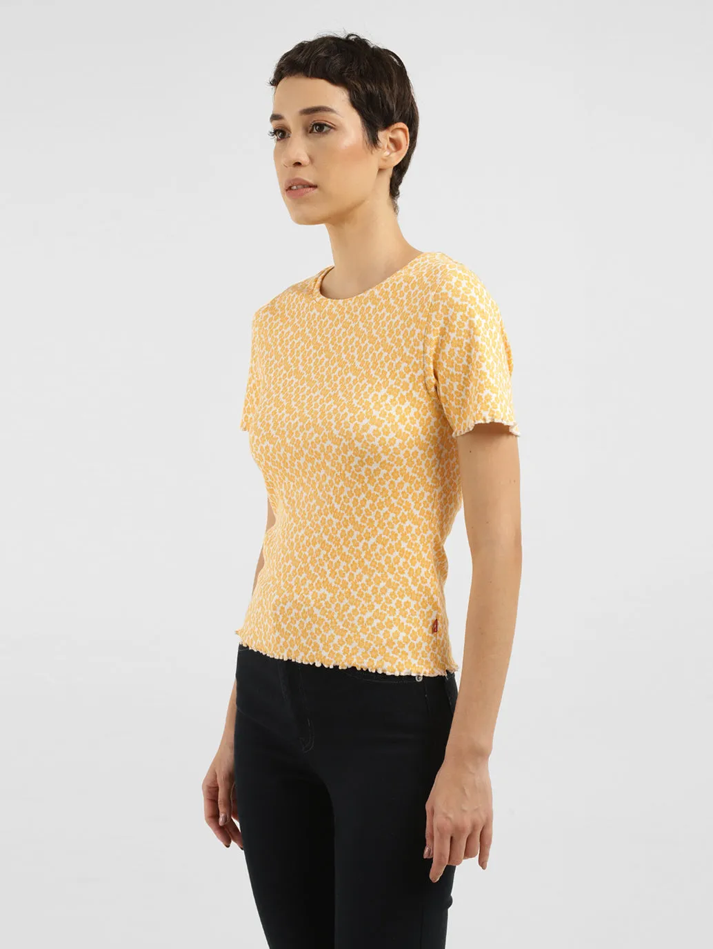 Women's Floral Print Regular Fit Top