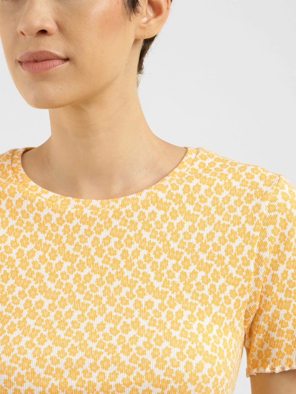 Women's Floral Print Regular Fit Top