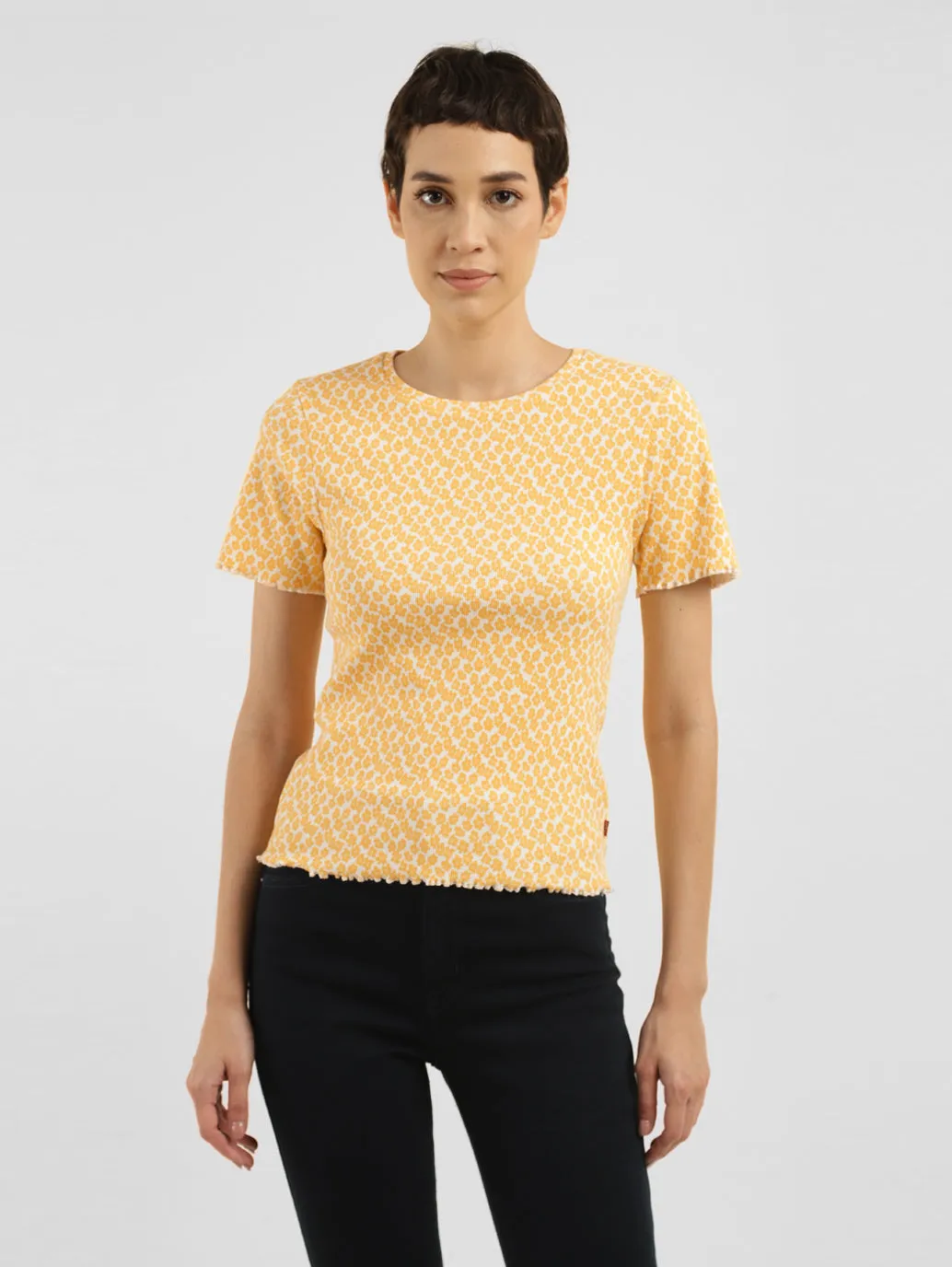 Women's Floral Print Regular Fit Top