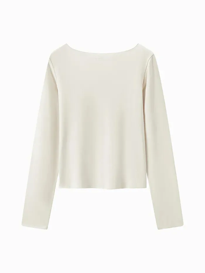 Women's Top With Front Buttons Details