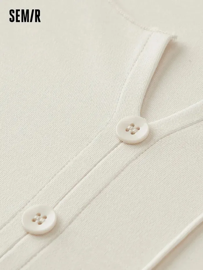 Women's Top With Front Buttons Details