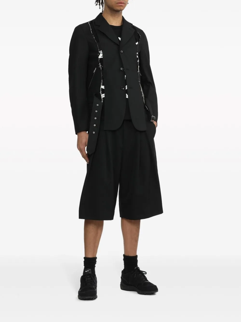 Zip Details Blazer