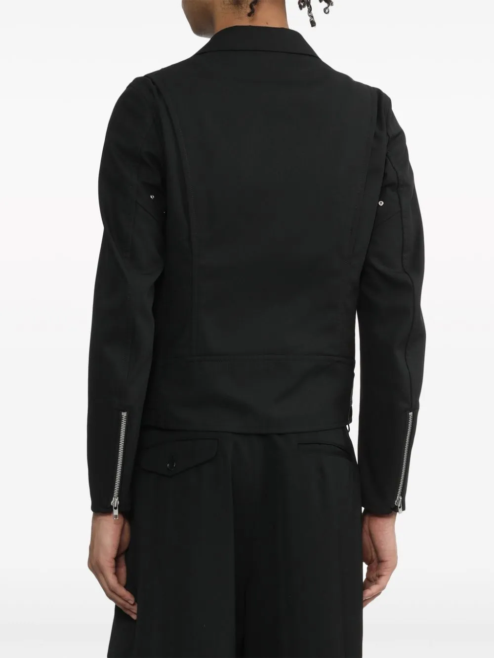 Zip Details Blazer