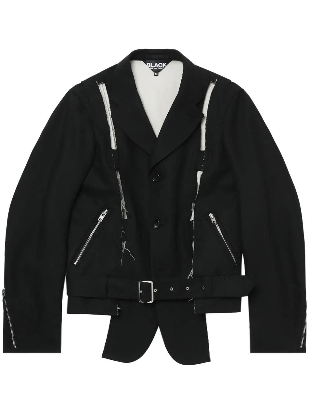 Zip Details Blazer